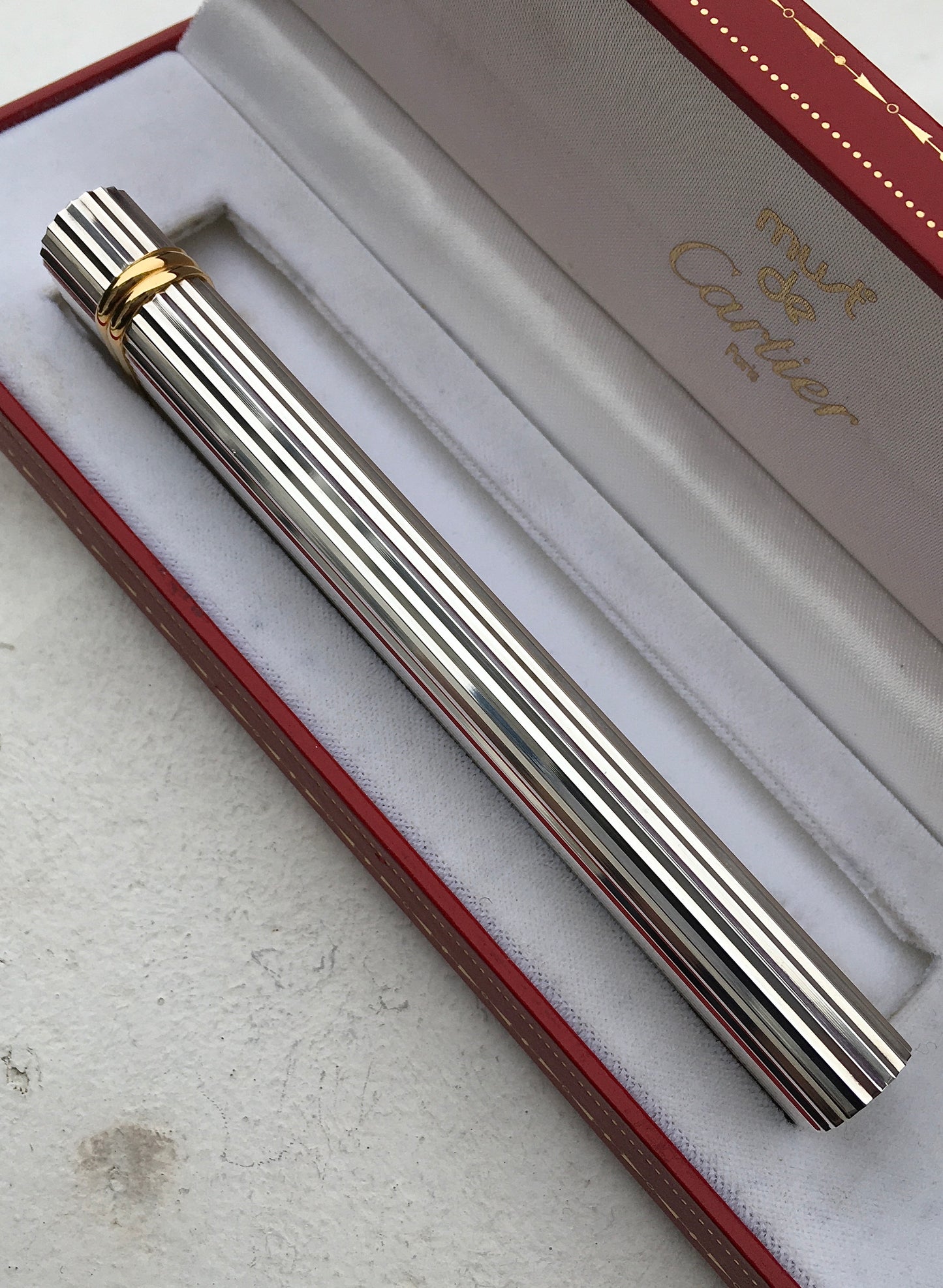 Vintage Cartier Trinity Longboy Lighter