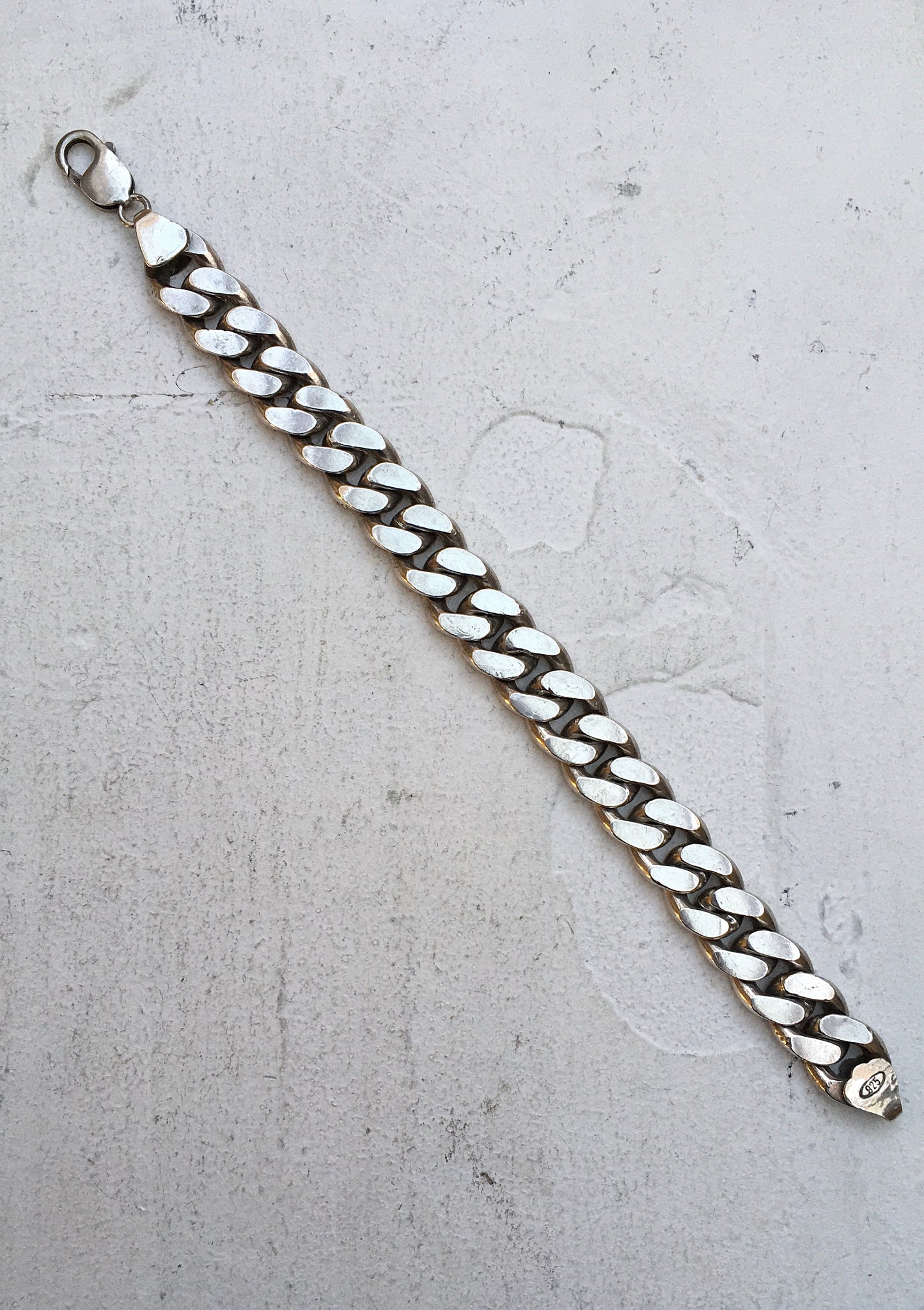 Heavy Sterling Silver Curb Link