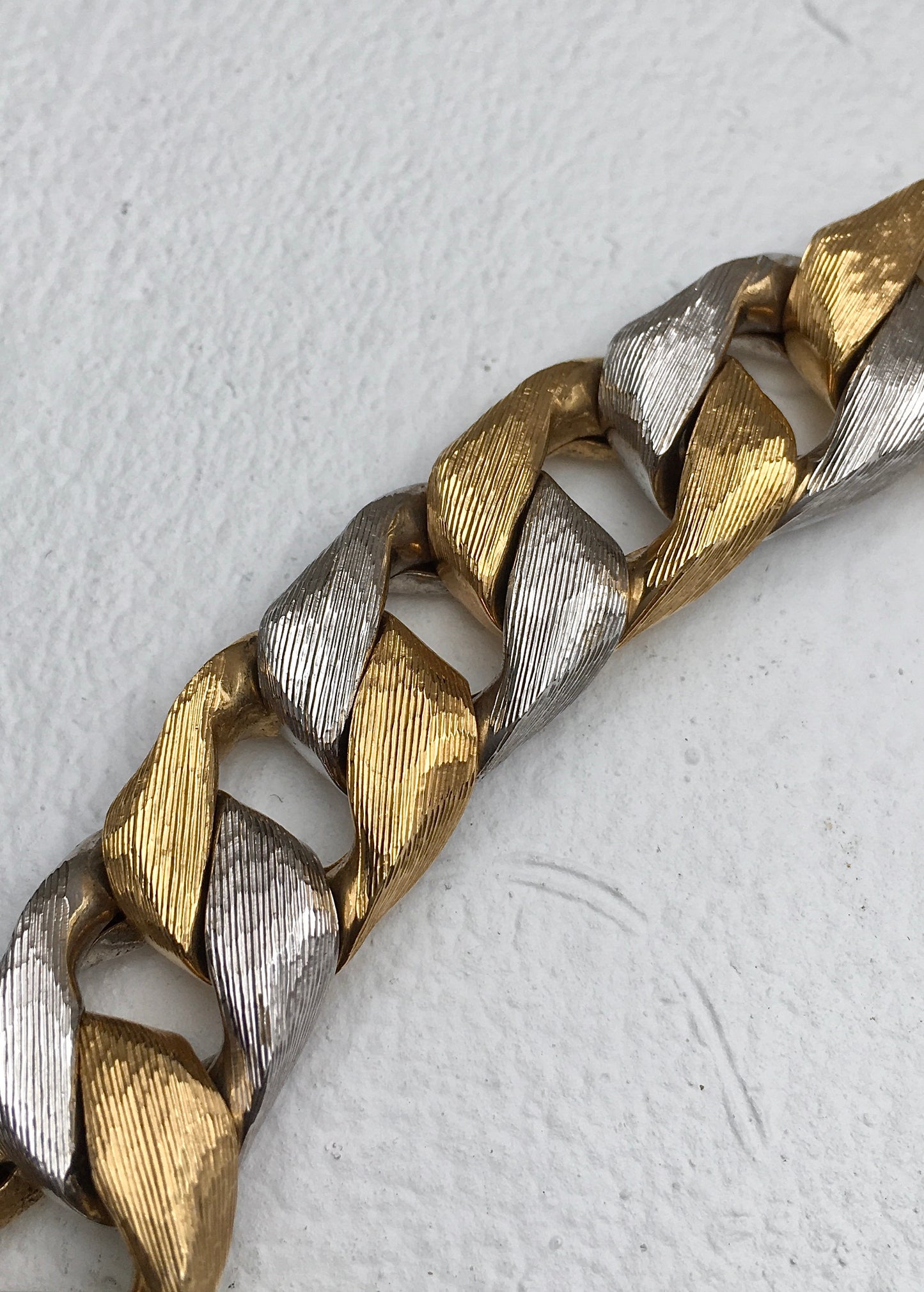 18k Bicolour Bucherer Curb Link