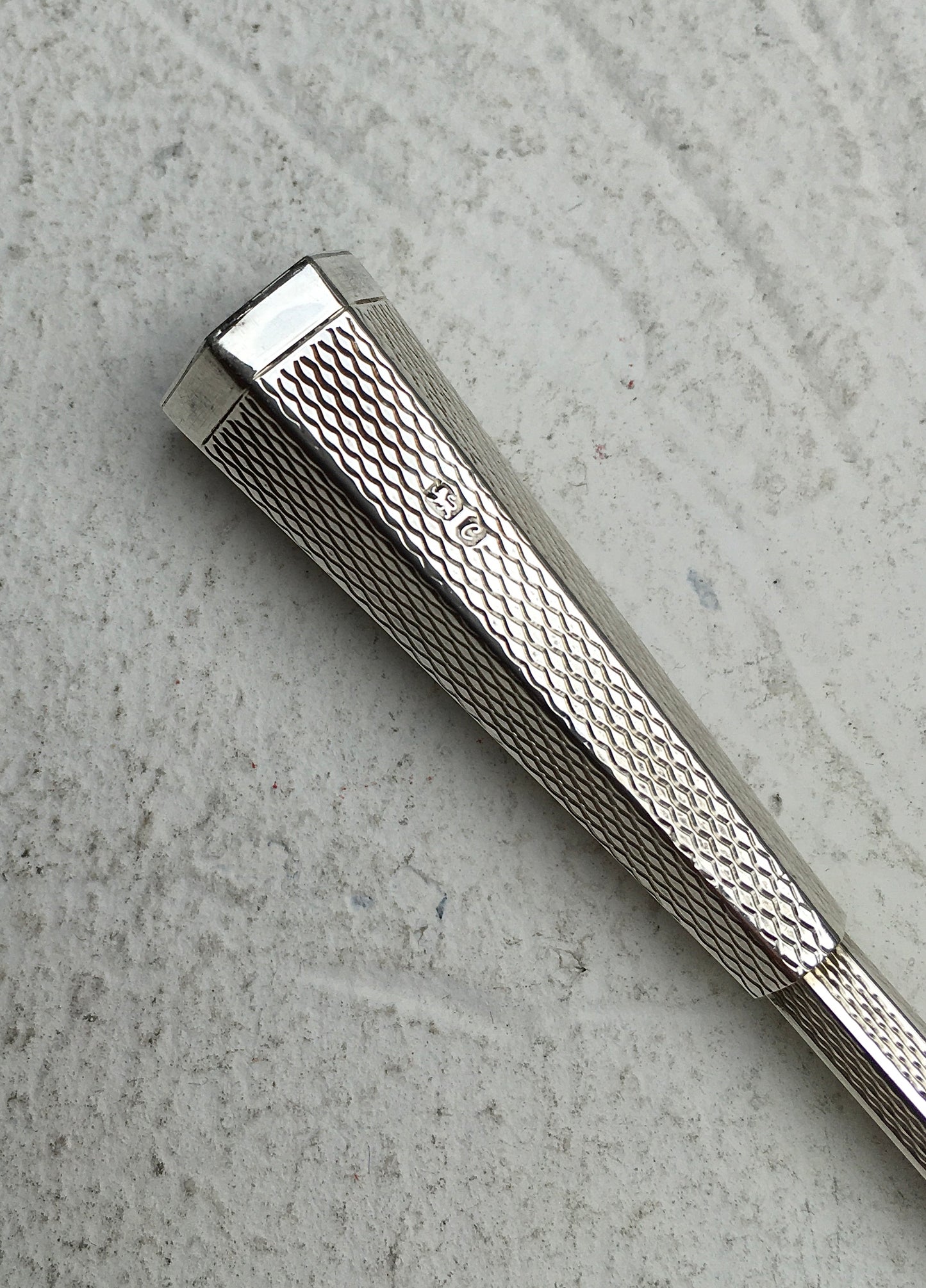 Vintage 1970s Sterling Silver Alfred Dunhill Cigarette Holder