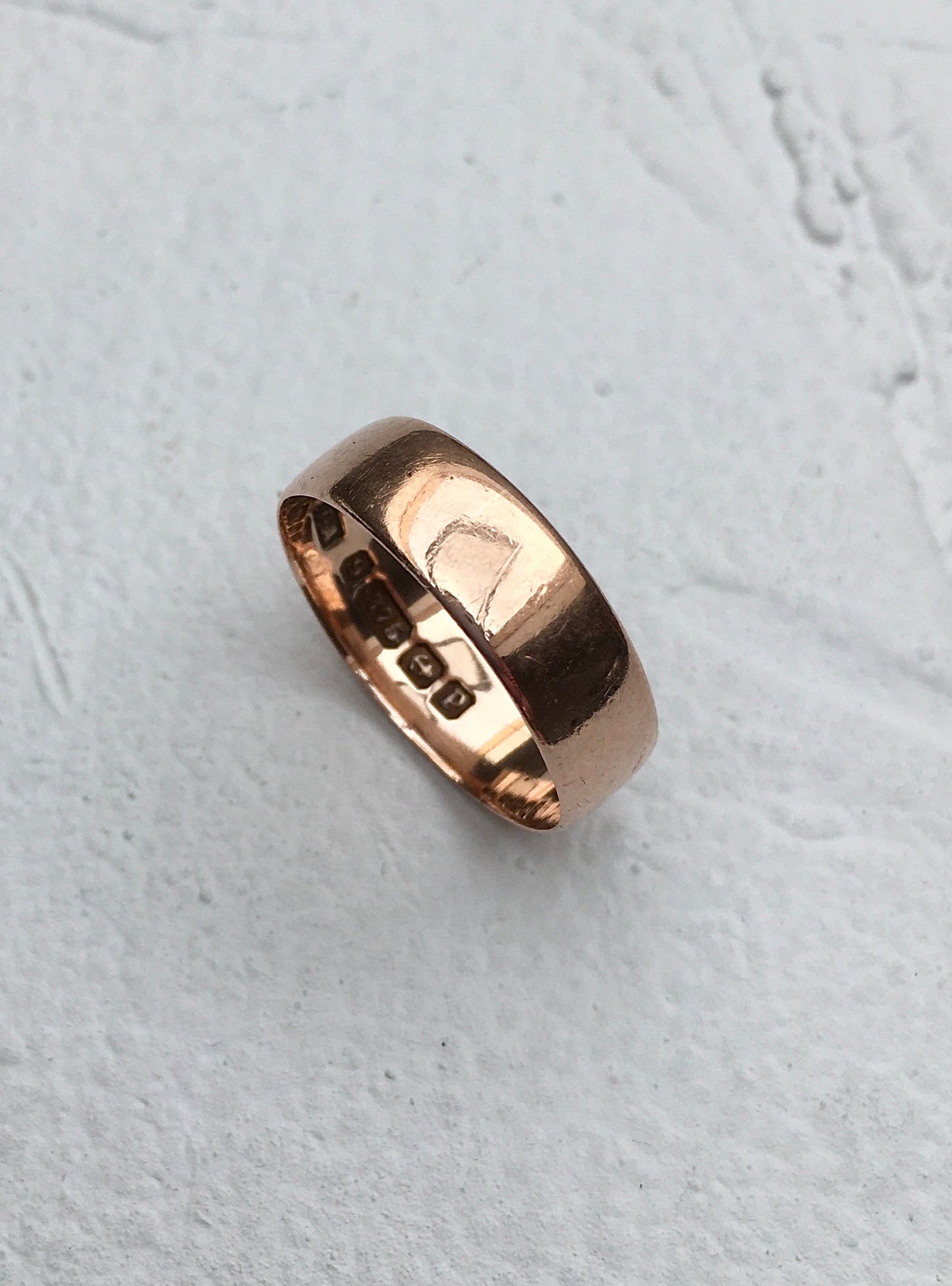 Antique Edwardian Rose Gold Band