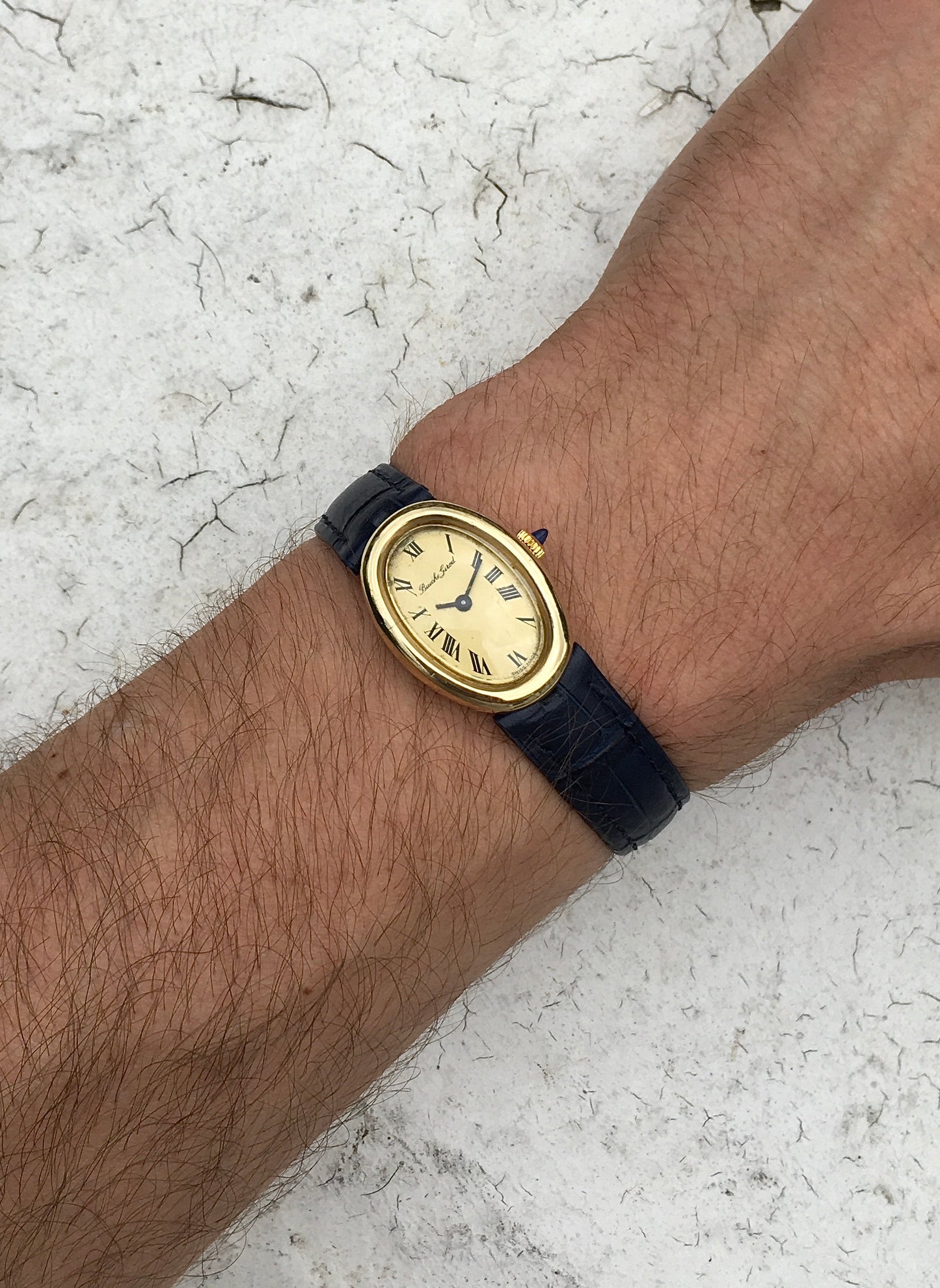 Vintage 1970s 18k Bueche-Girod Baignoire