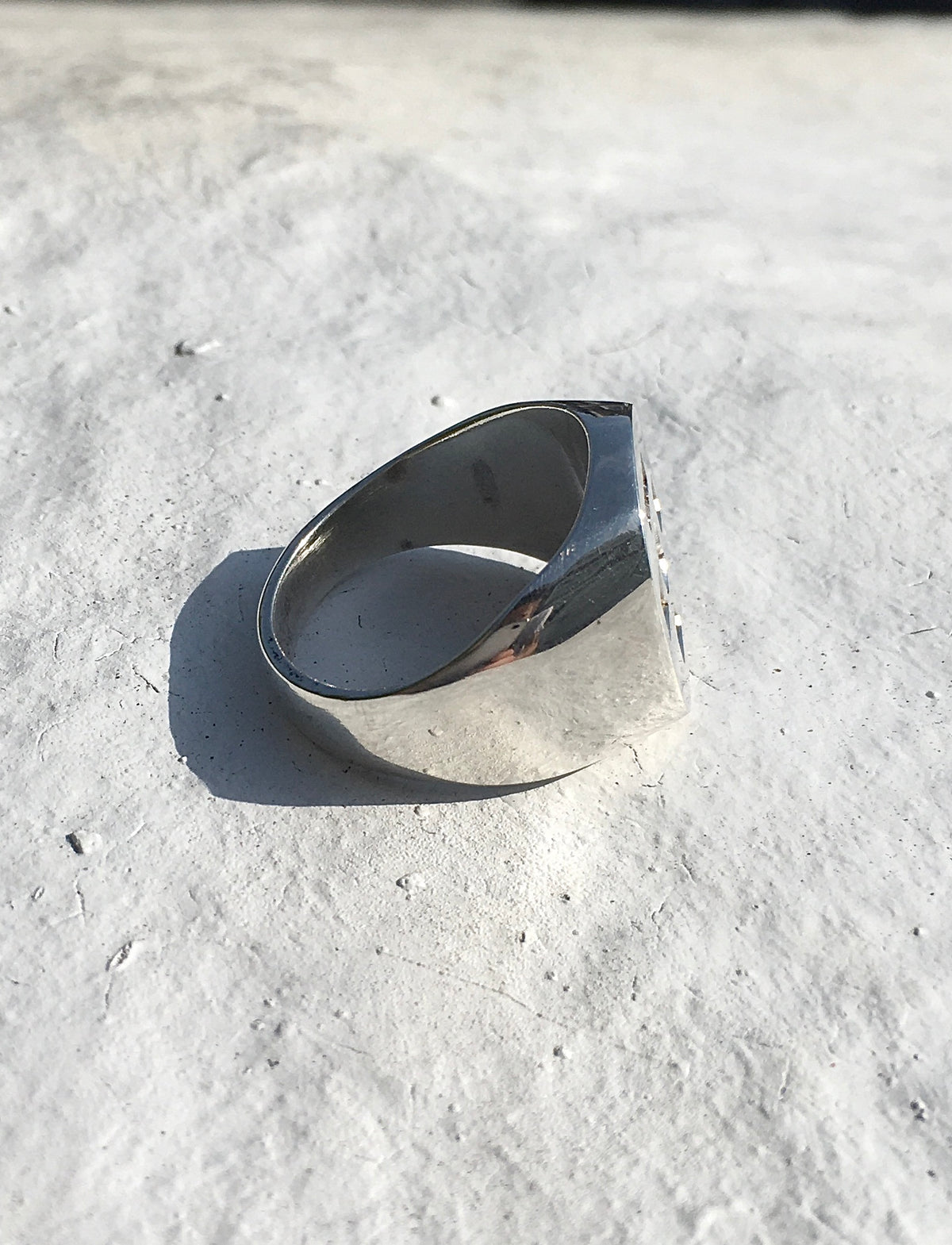 Vintage 1970s Sterling Silver Hallmark Ring