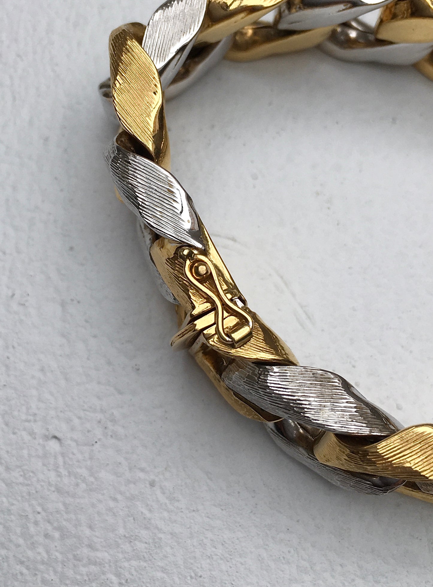18k Bicolour Bucherer Curb Link