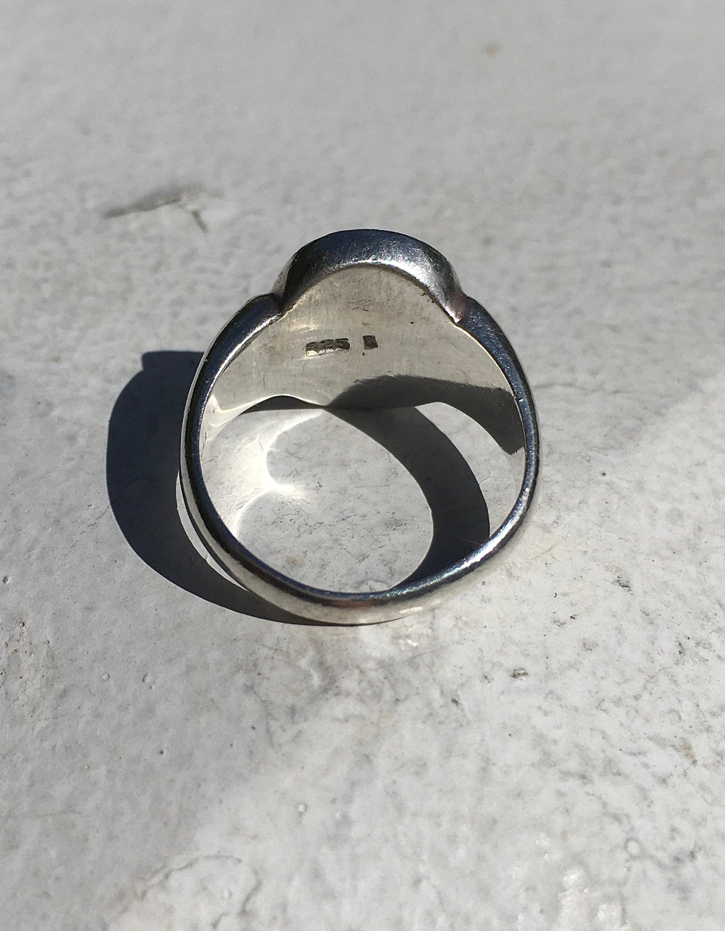 Vintage Millenium Sterling Silver Ring