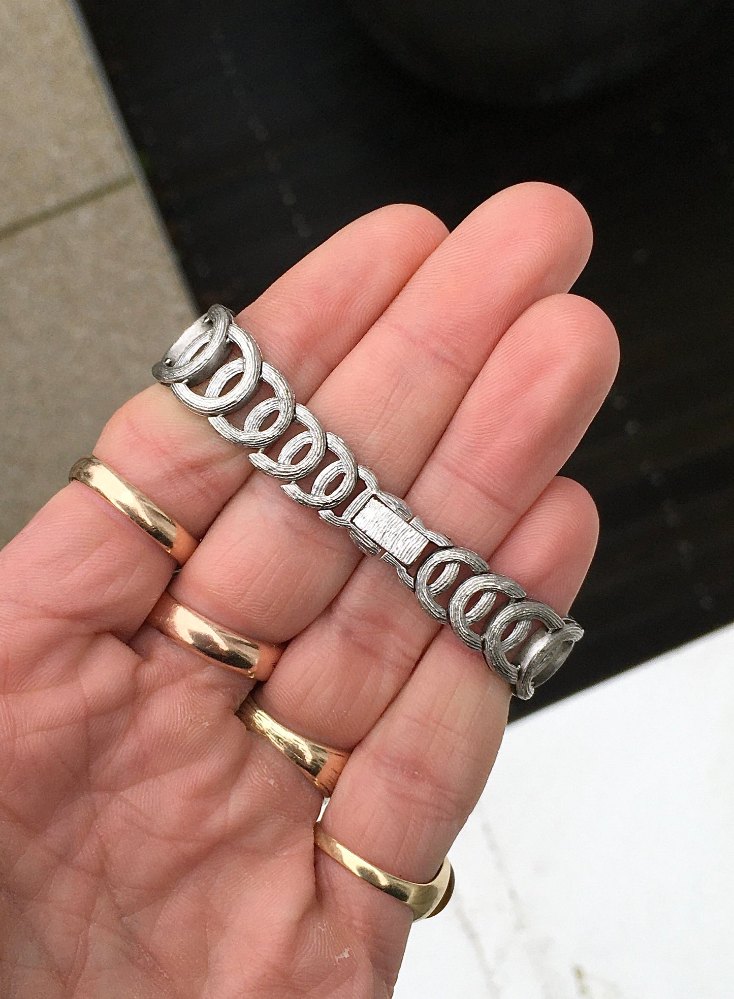 Vintage 1970s Sterling Silver Rotary