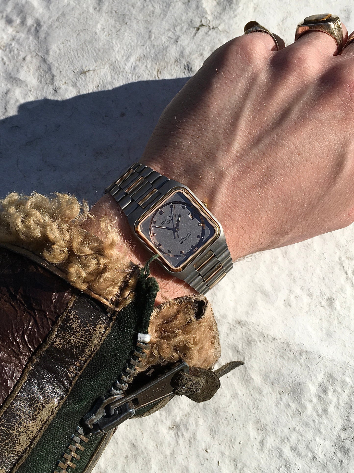 Vintage 1980s Titanium Certina