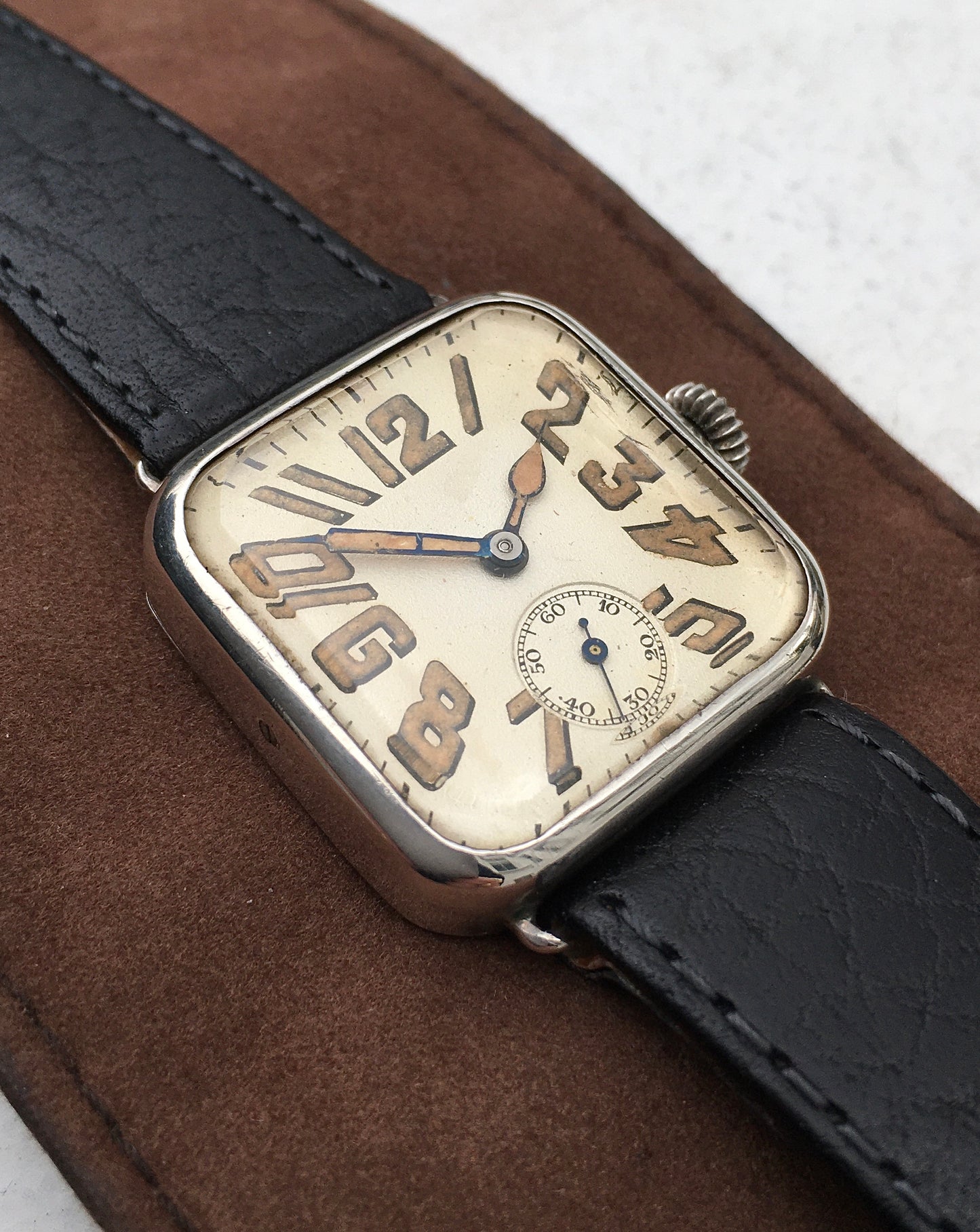 Antique Sterling Silver Wristwatch