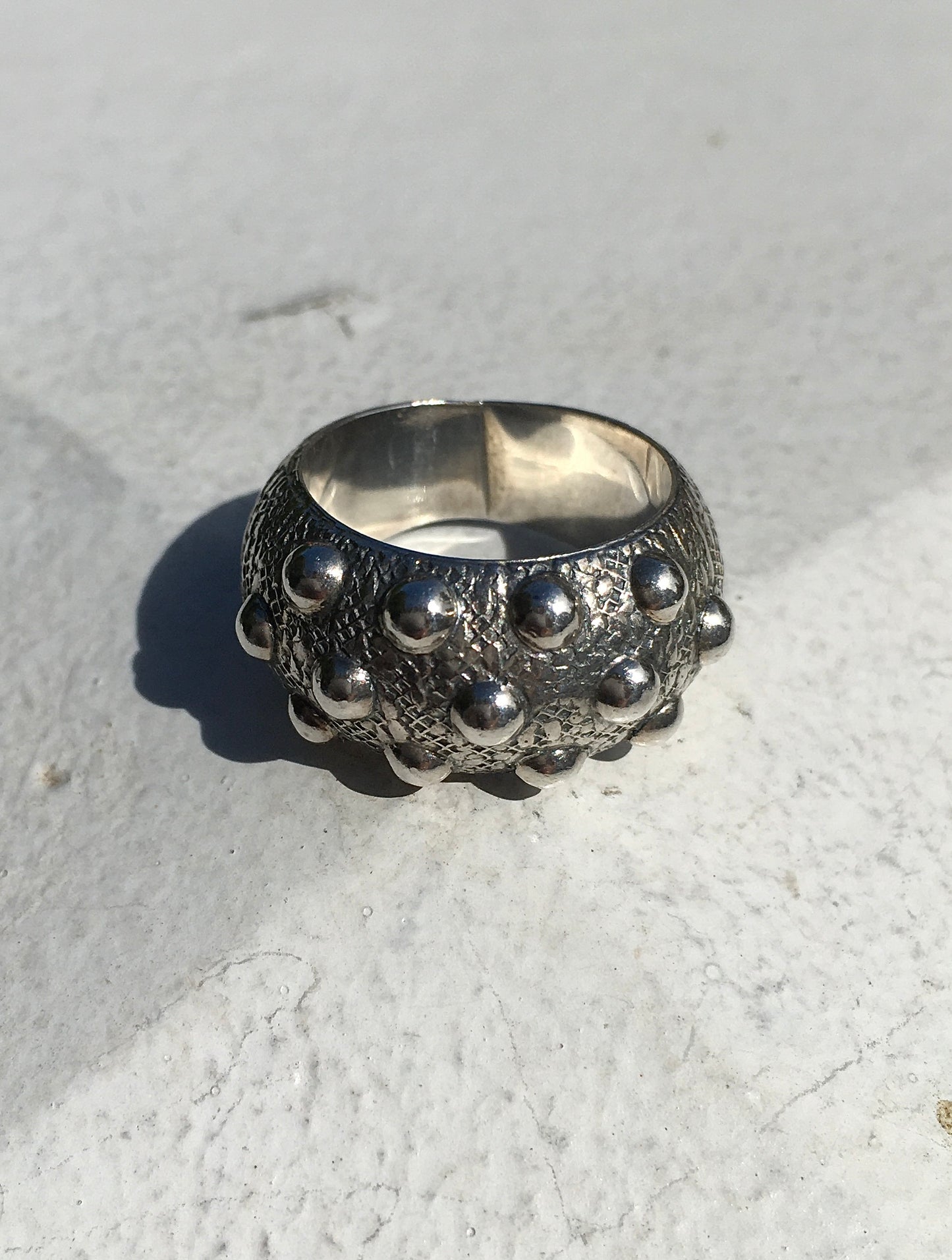 Vintage 1970s Sterling Silver Ring