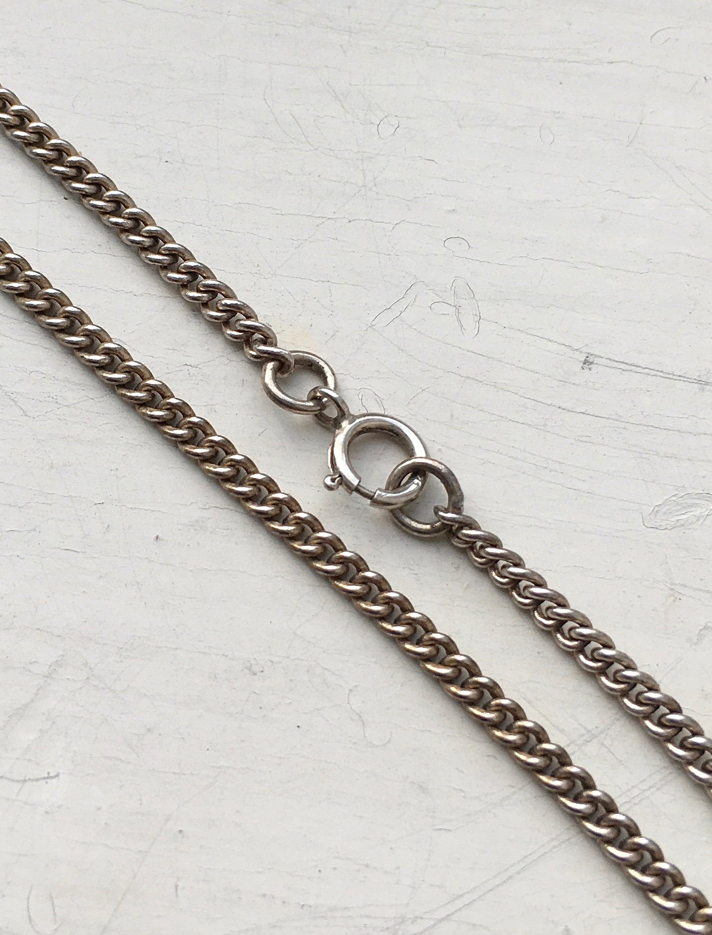 1970s Sterling Silver Jubilee Necklace