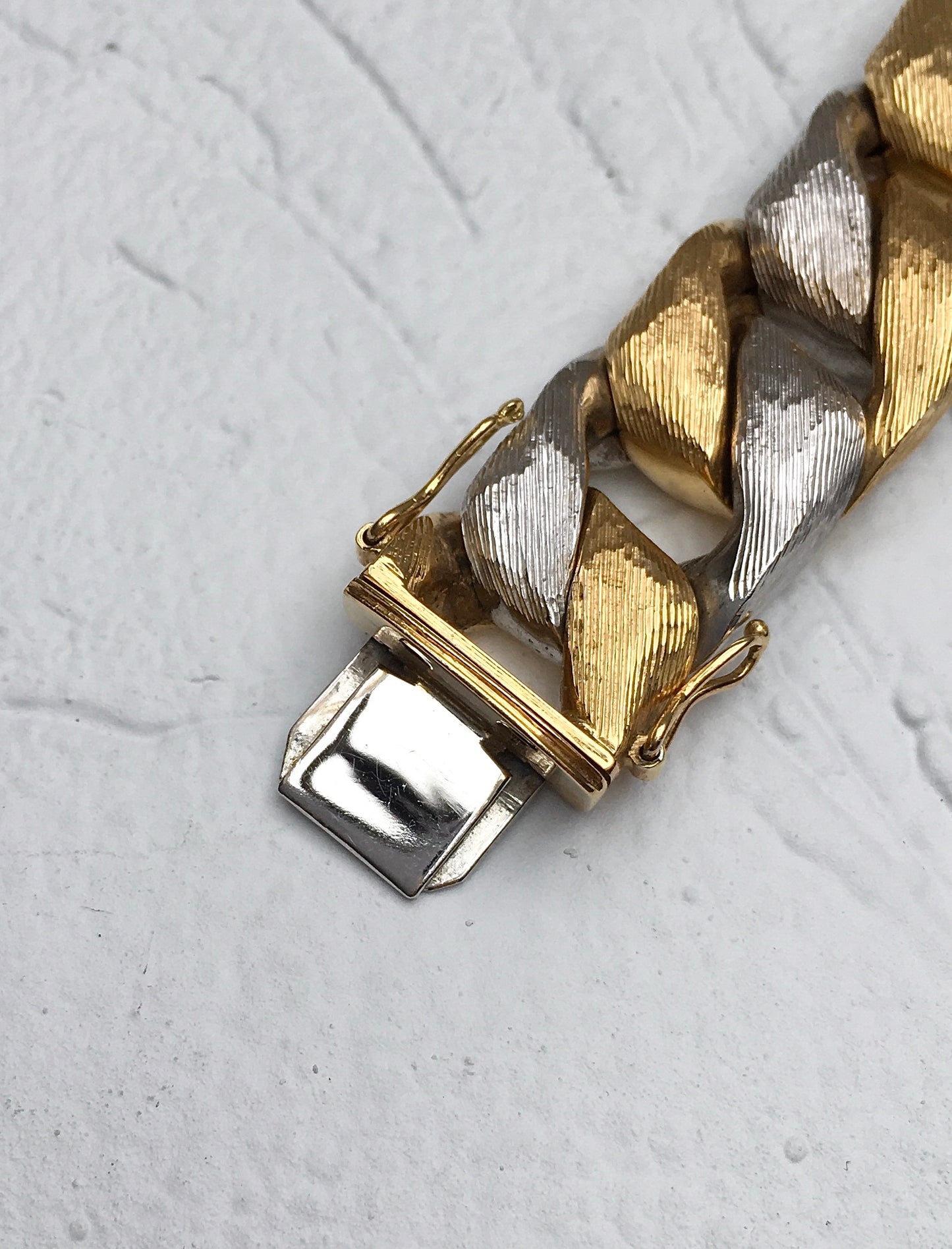 18k Bicolour Bucherer Curb Link
