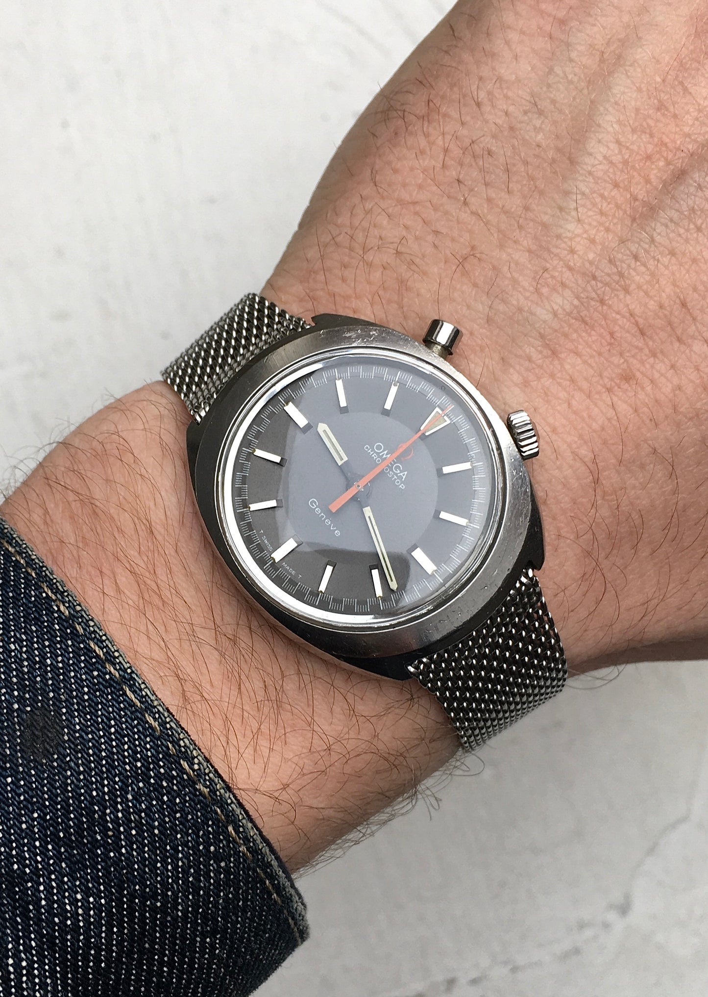 1960s Omega Chronostop Driver’s Dial