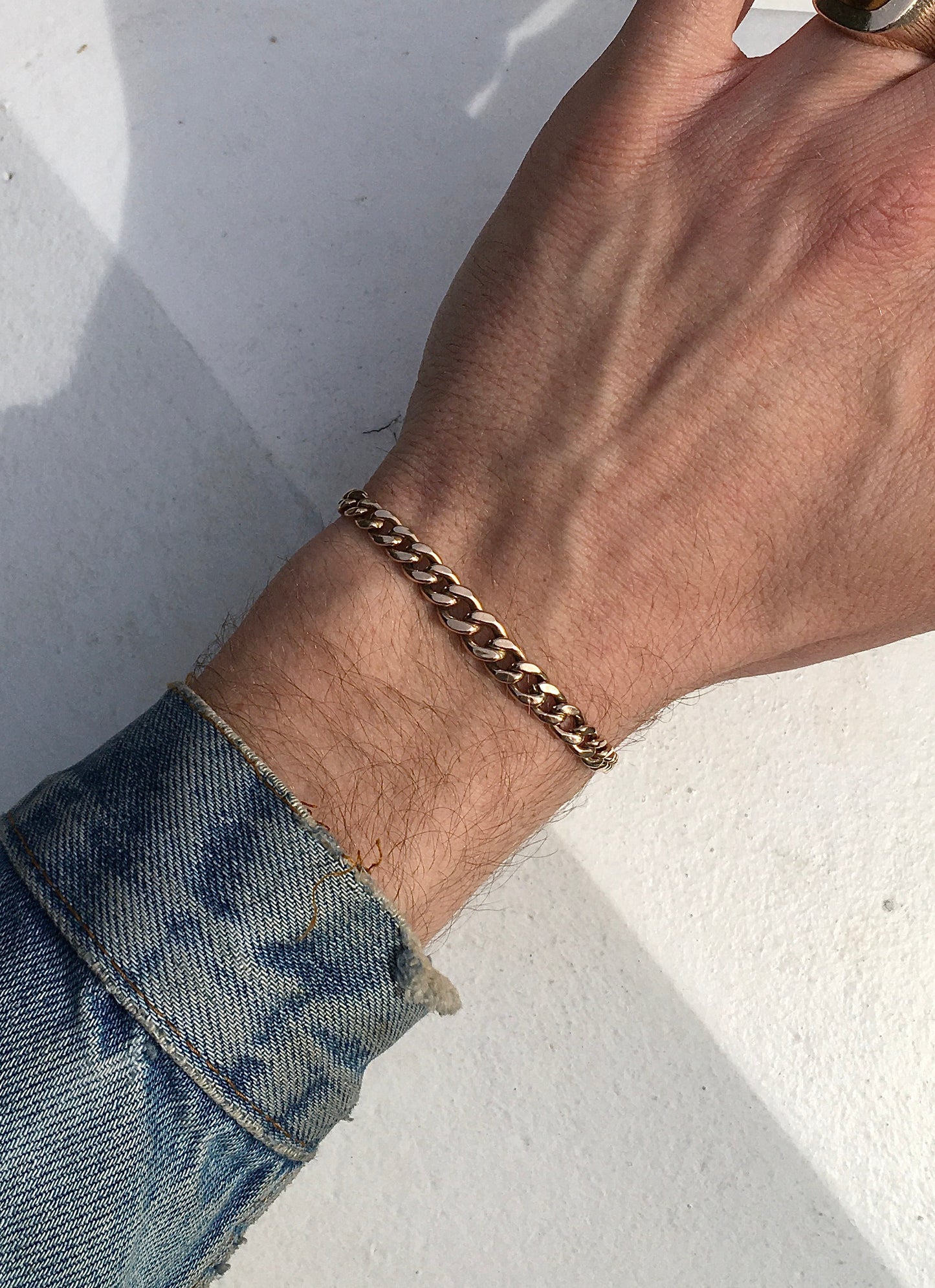 9ct Rose Gold Curb Link