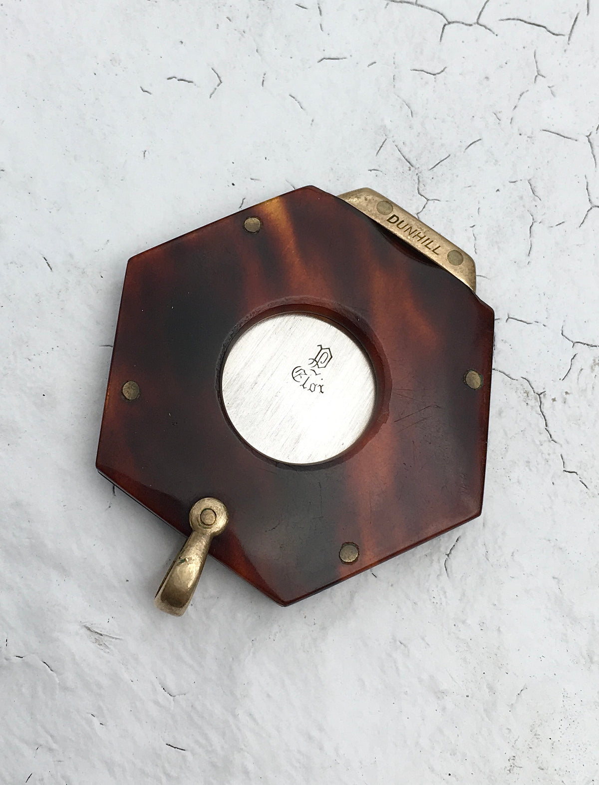 Vintage 1950s Tortoise Shell Dunhill Cigar Cutter