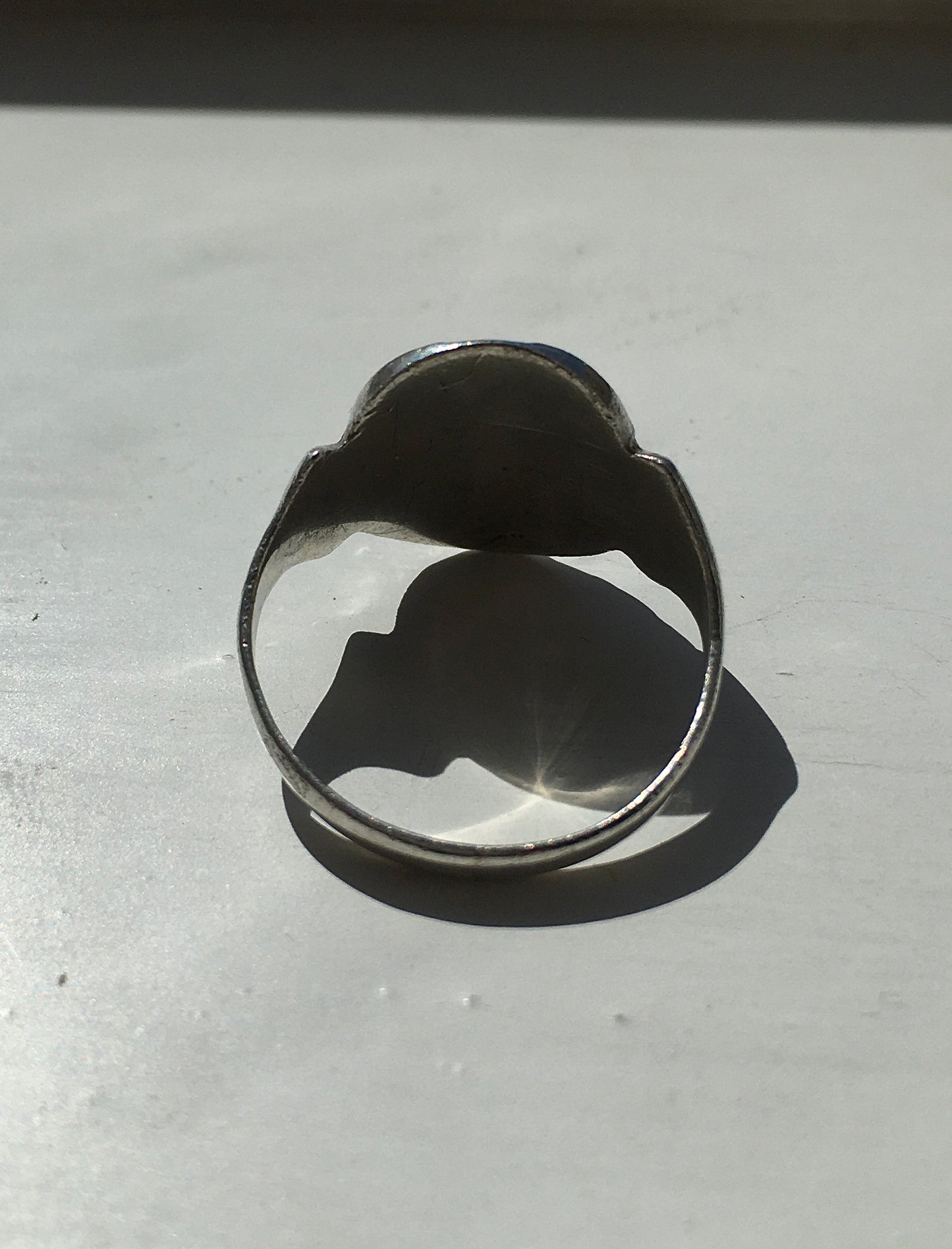 Vintage Sterling Silver Zodiac Ring