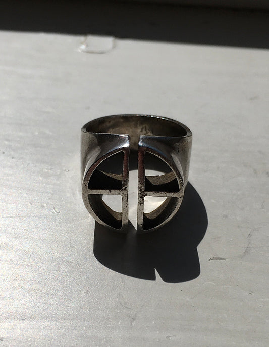 Vintage 1960s Sterling Silver Ring