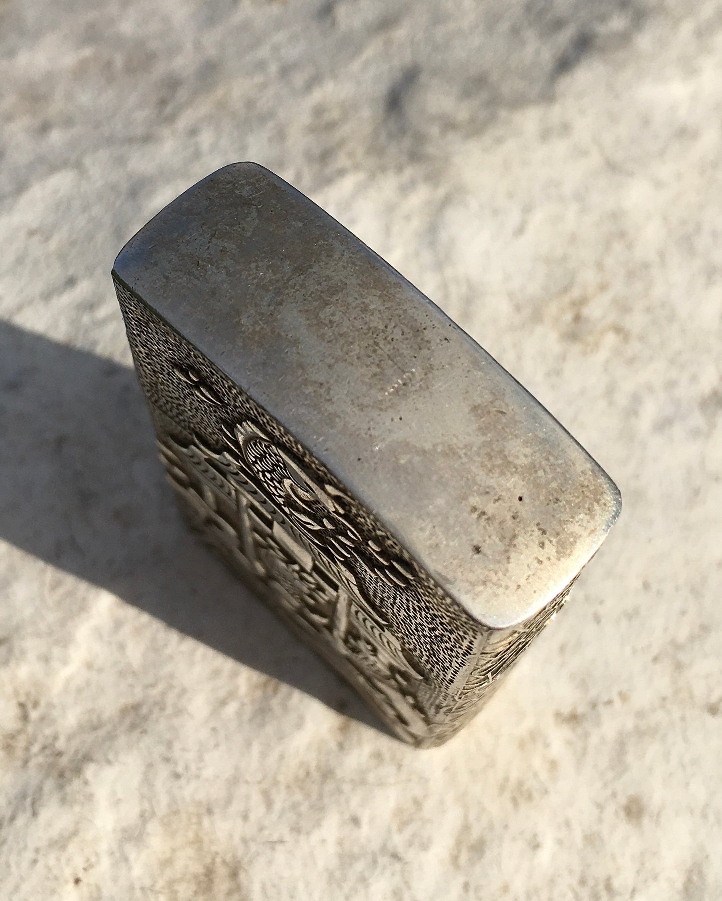 Vintage Solid Silver Lighter