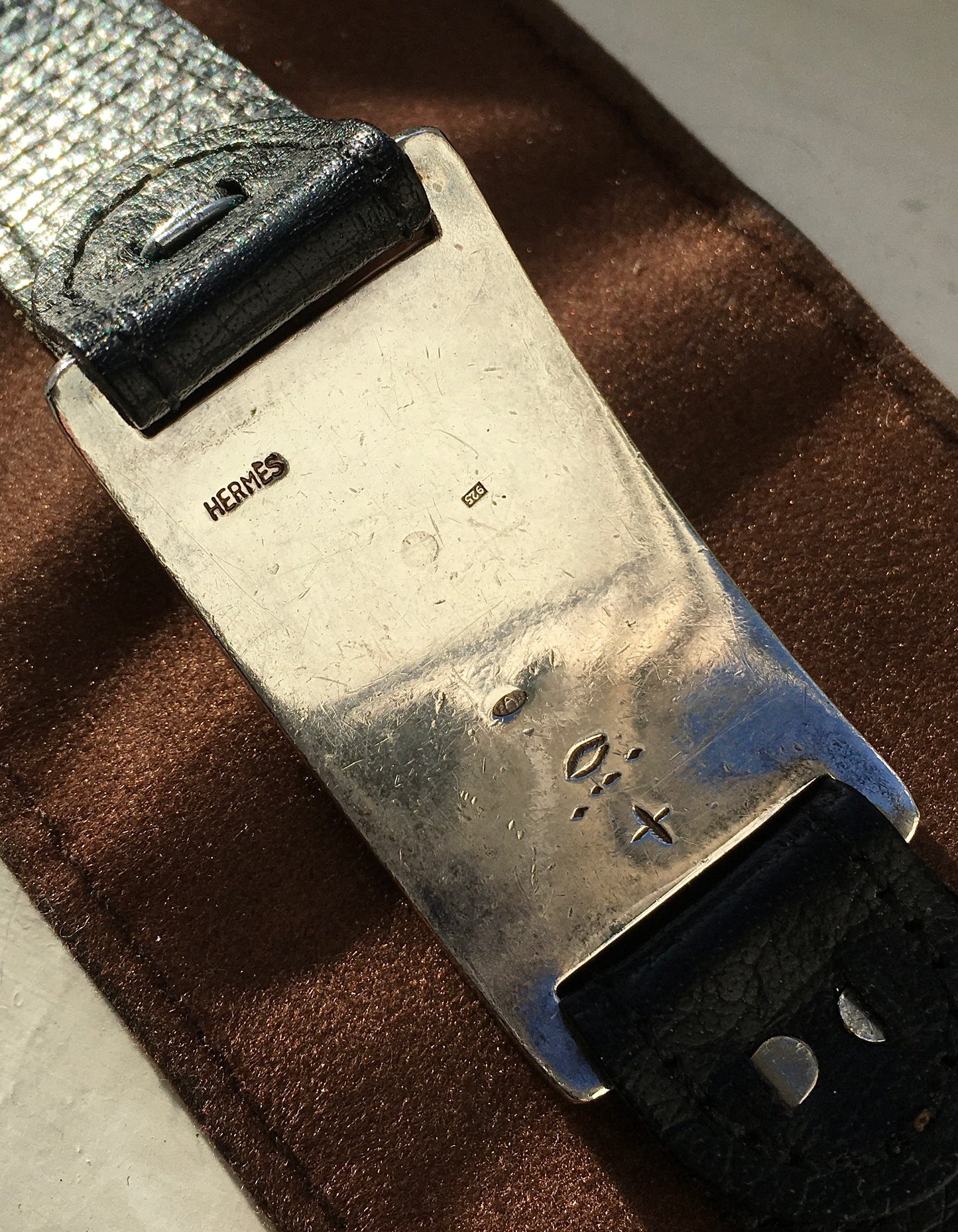 Vintage Sterling Silver ‘Touareg’ Hermès Bracelet