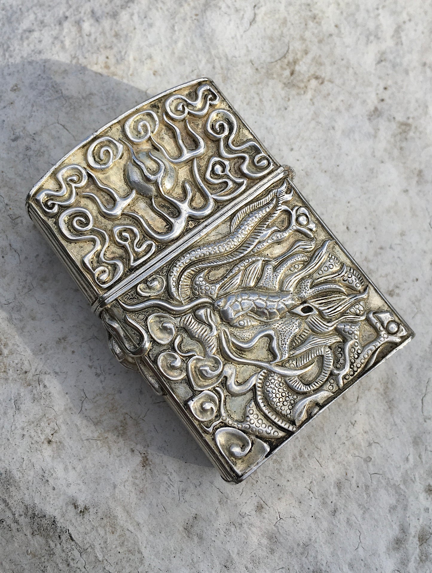 Vintage Solid Silver Lighter
