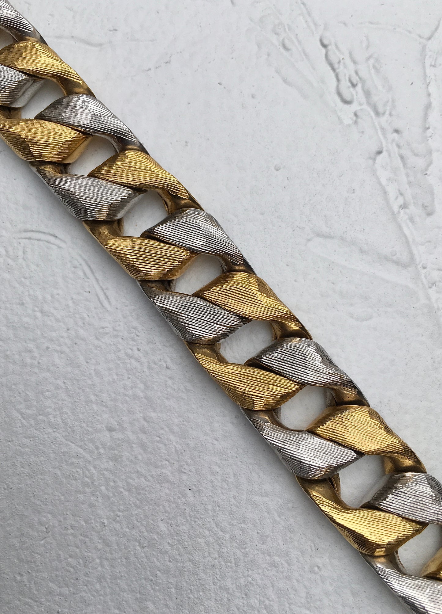 18k Bicolour Bucherer Curb Link
