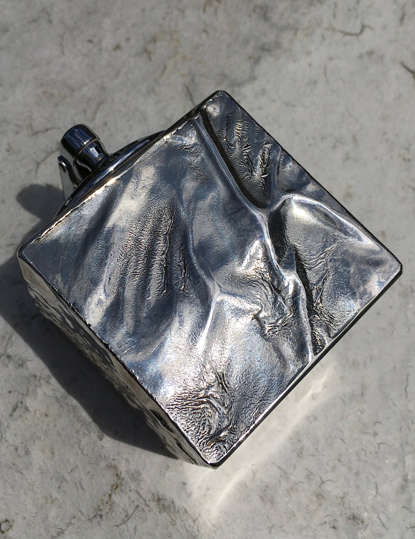 Vintage 1960s Sterling Silver Table Lighter