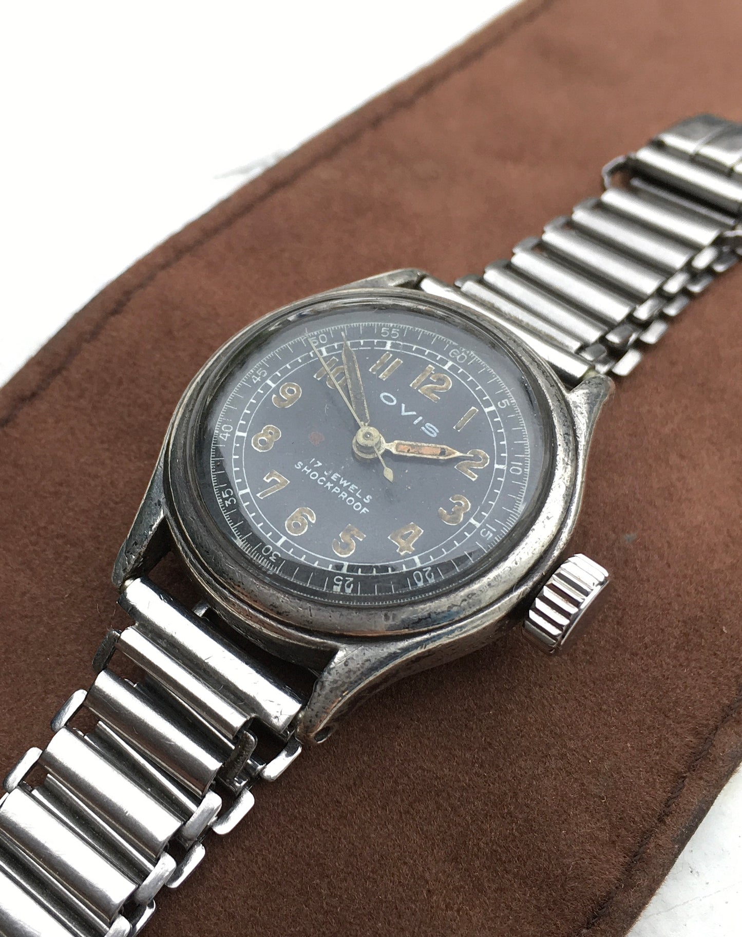 Vintage Sterling Silver Military Ovis