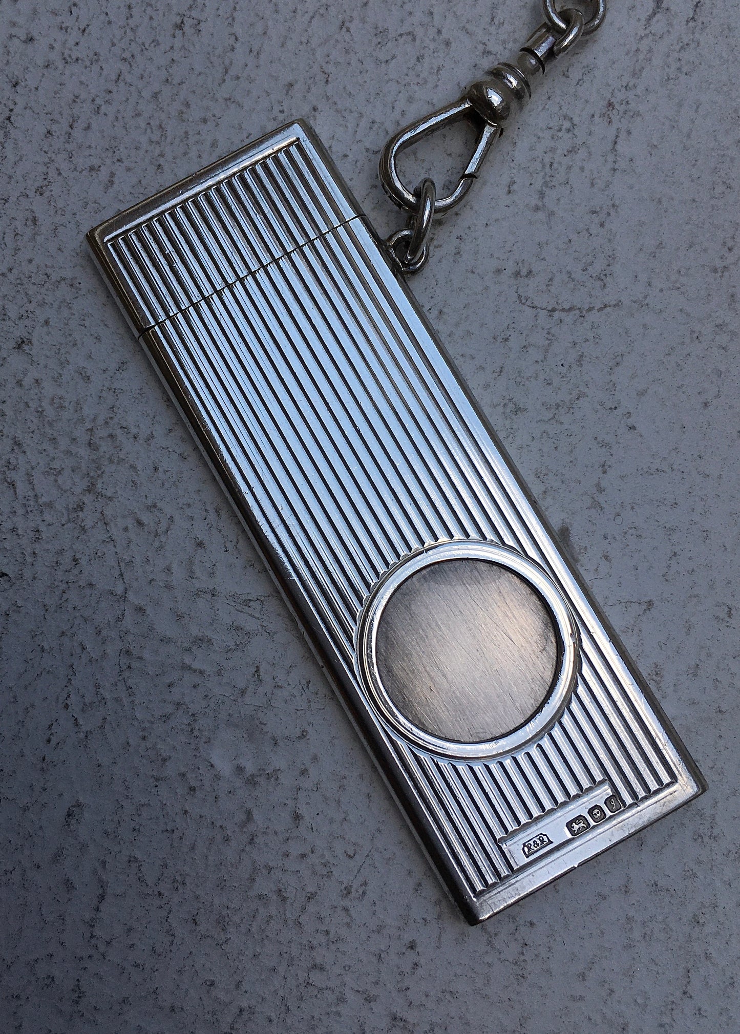 Vintage Sterling Silver Cigar Cutter