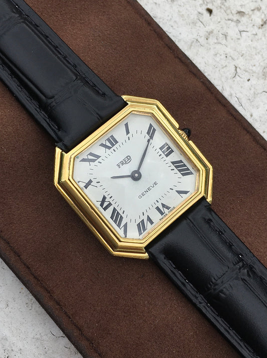 Vintage 1970s Fred Paris Wristwatch