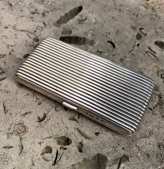Victorian Sterling Silver Calling Card Case