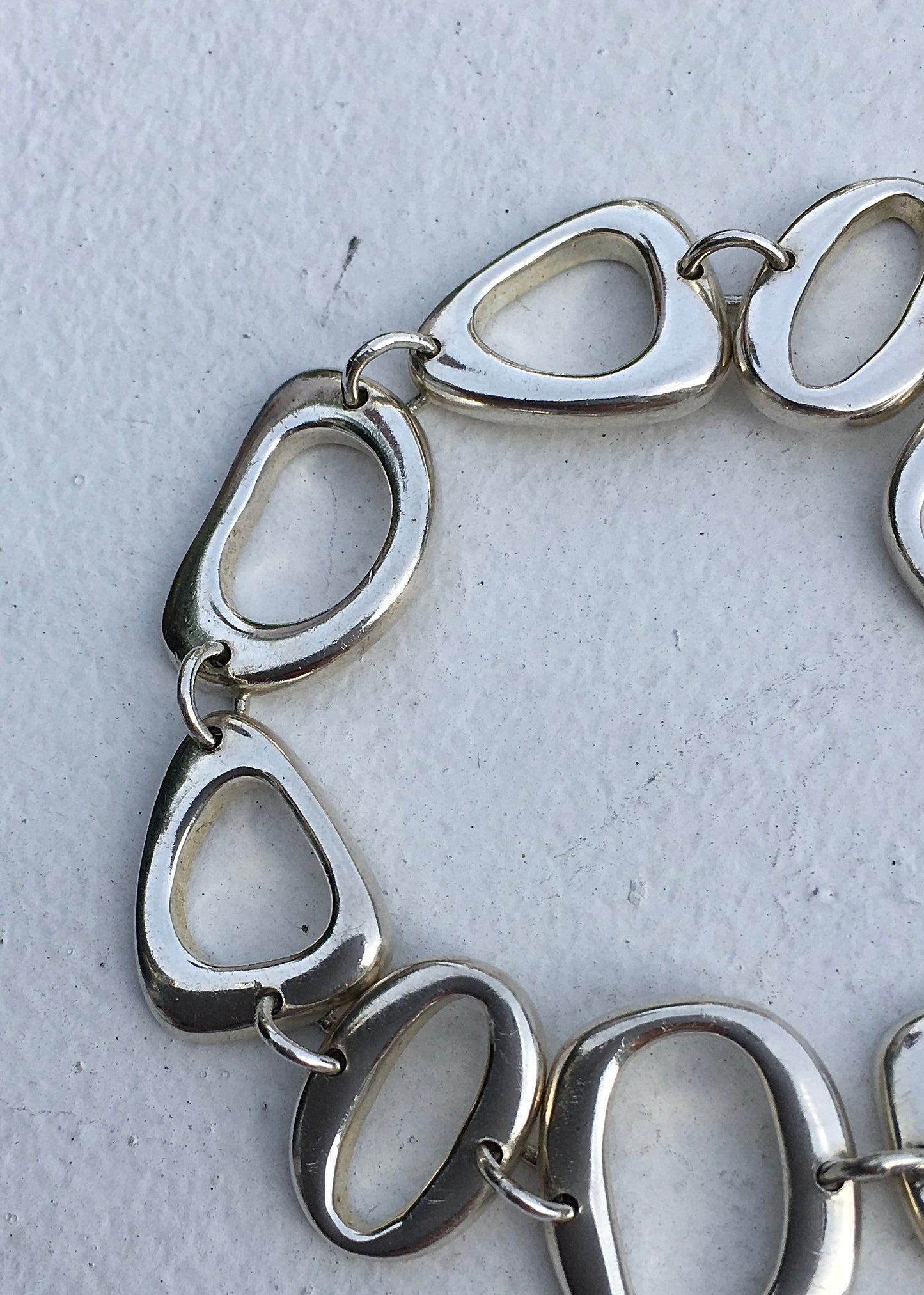 Sterling Silver Asymmetric Bracelet