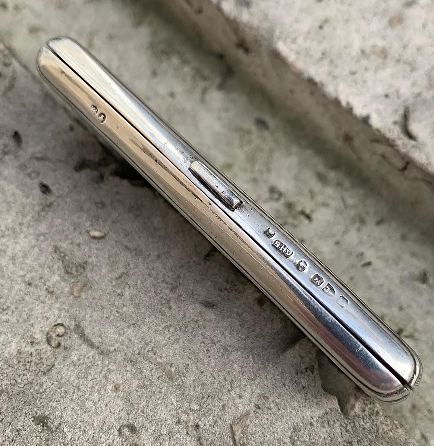 Victorian Sterling Silver Calling Card Case
