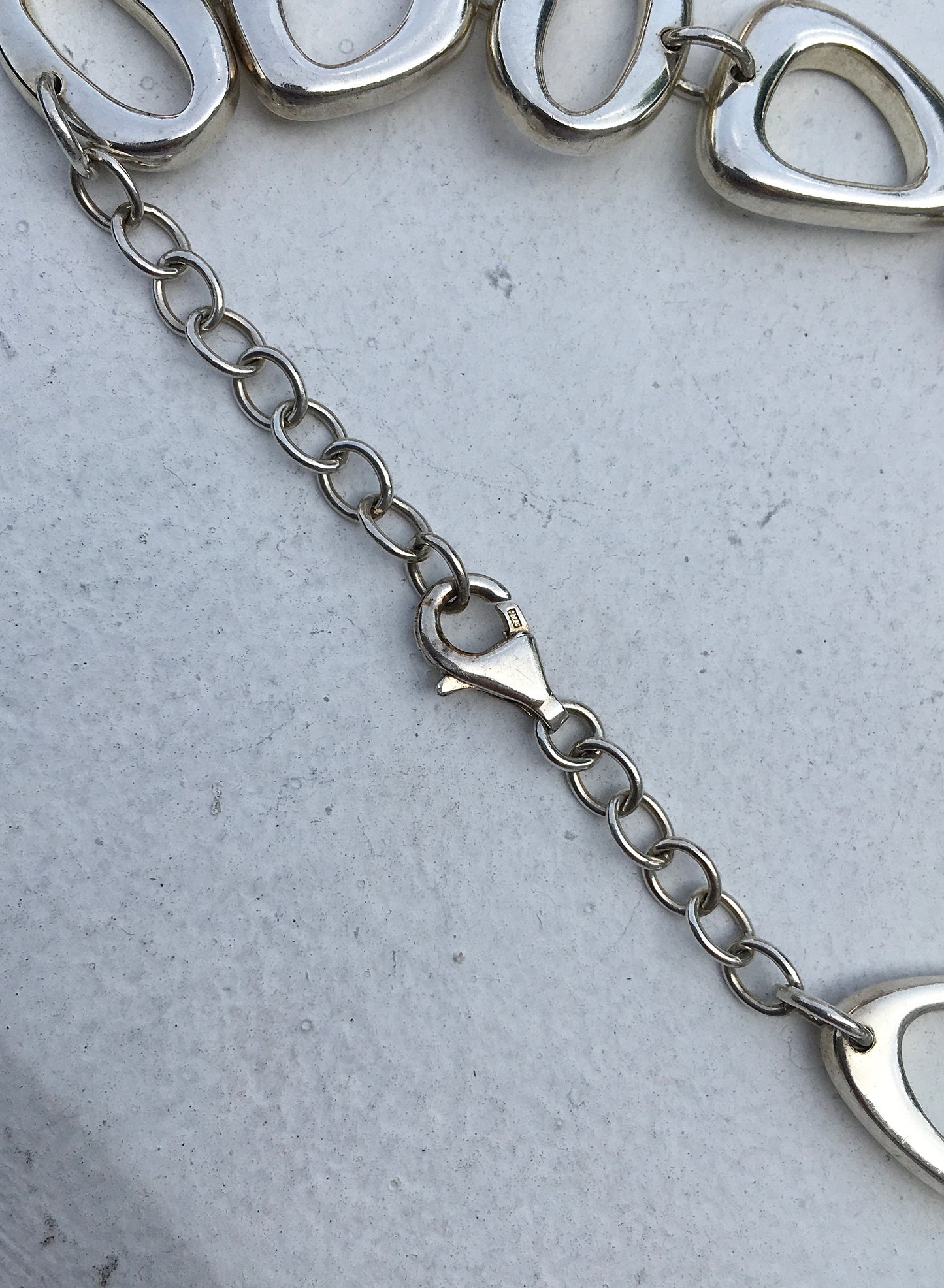 Sterling Silver Asymmetric Bracelet