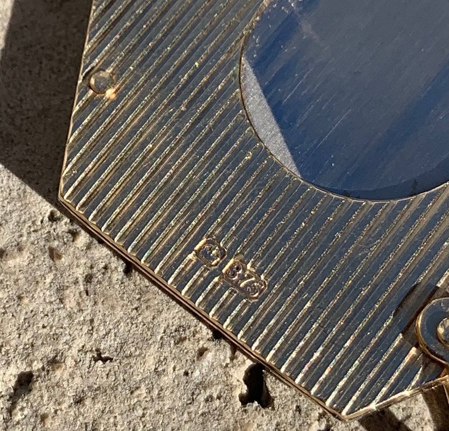 Vintage Solid 9K Gold Cigar Cutter
