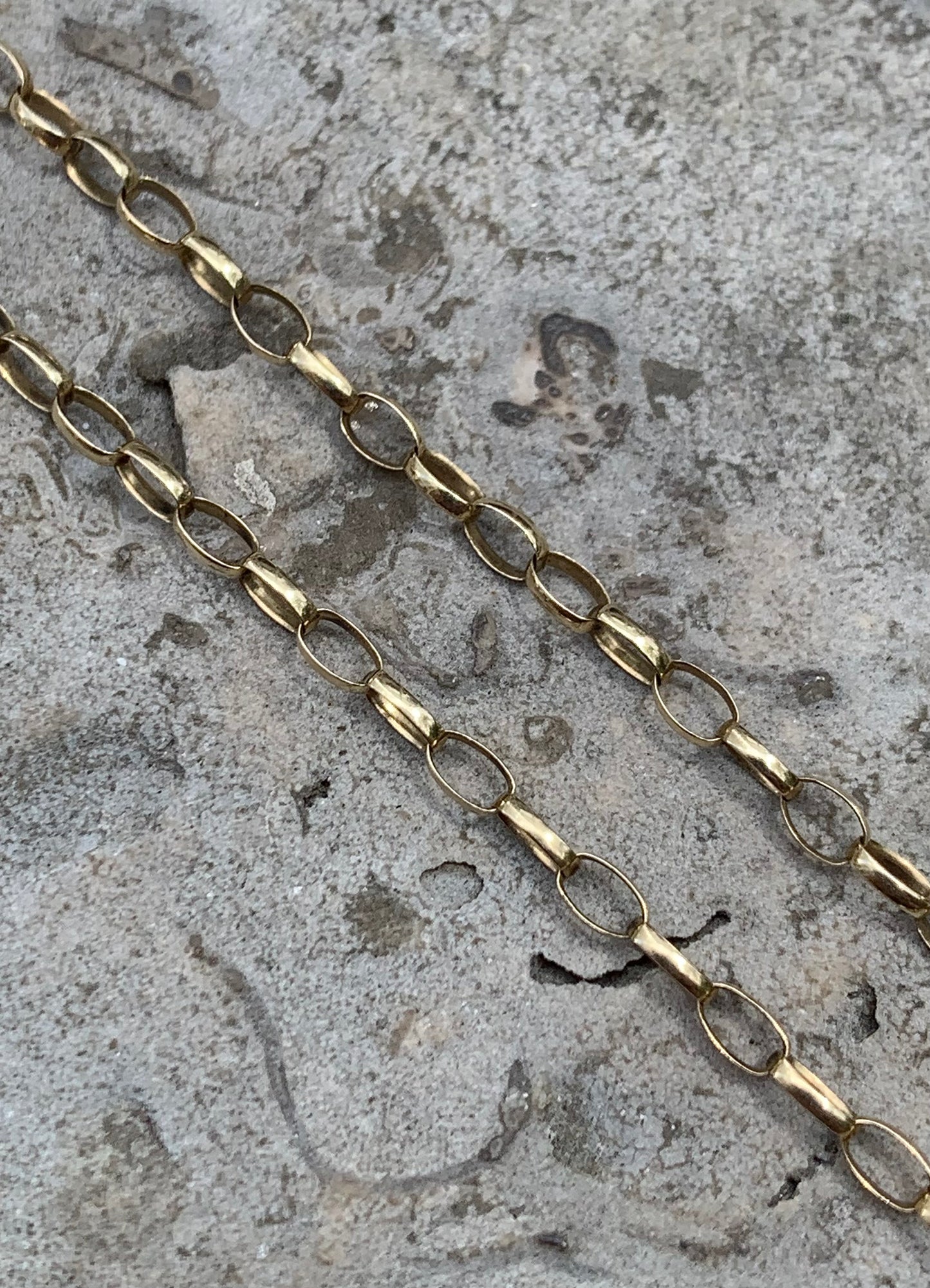 Vintage 9ct Gold Amethyst Necklace