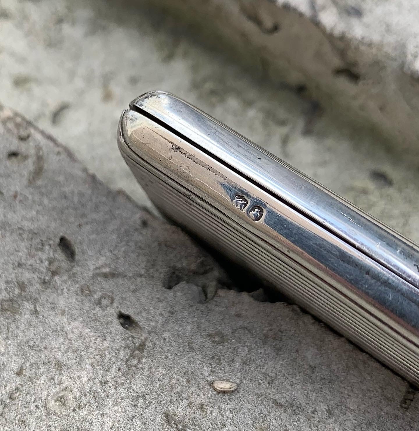 Victorian Sterling Silver Calling Card Case