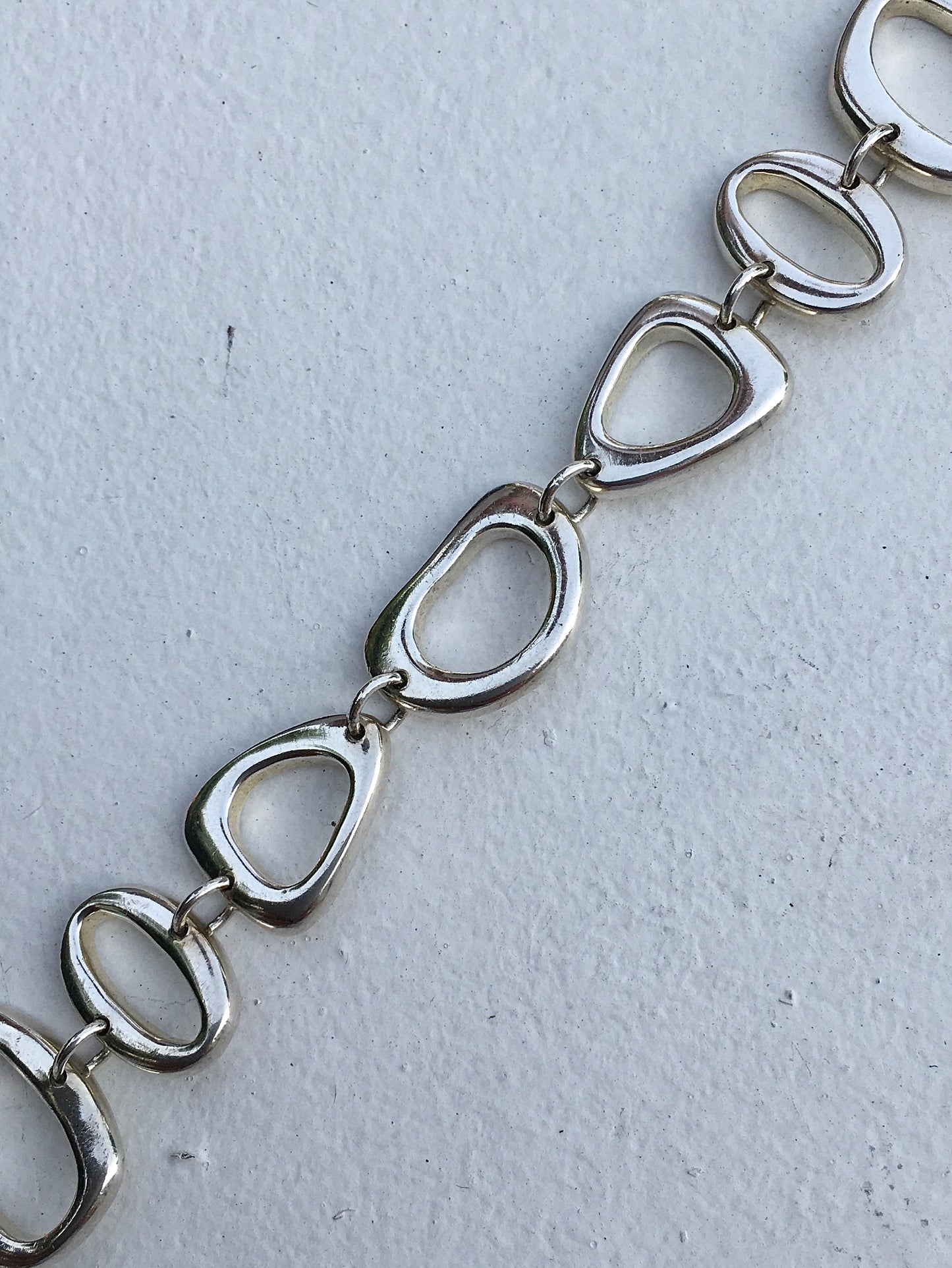 Sterling Silver Asymmetric Bracelet