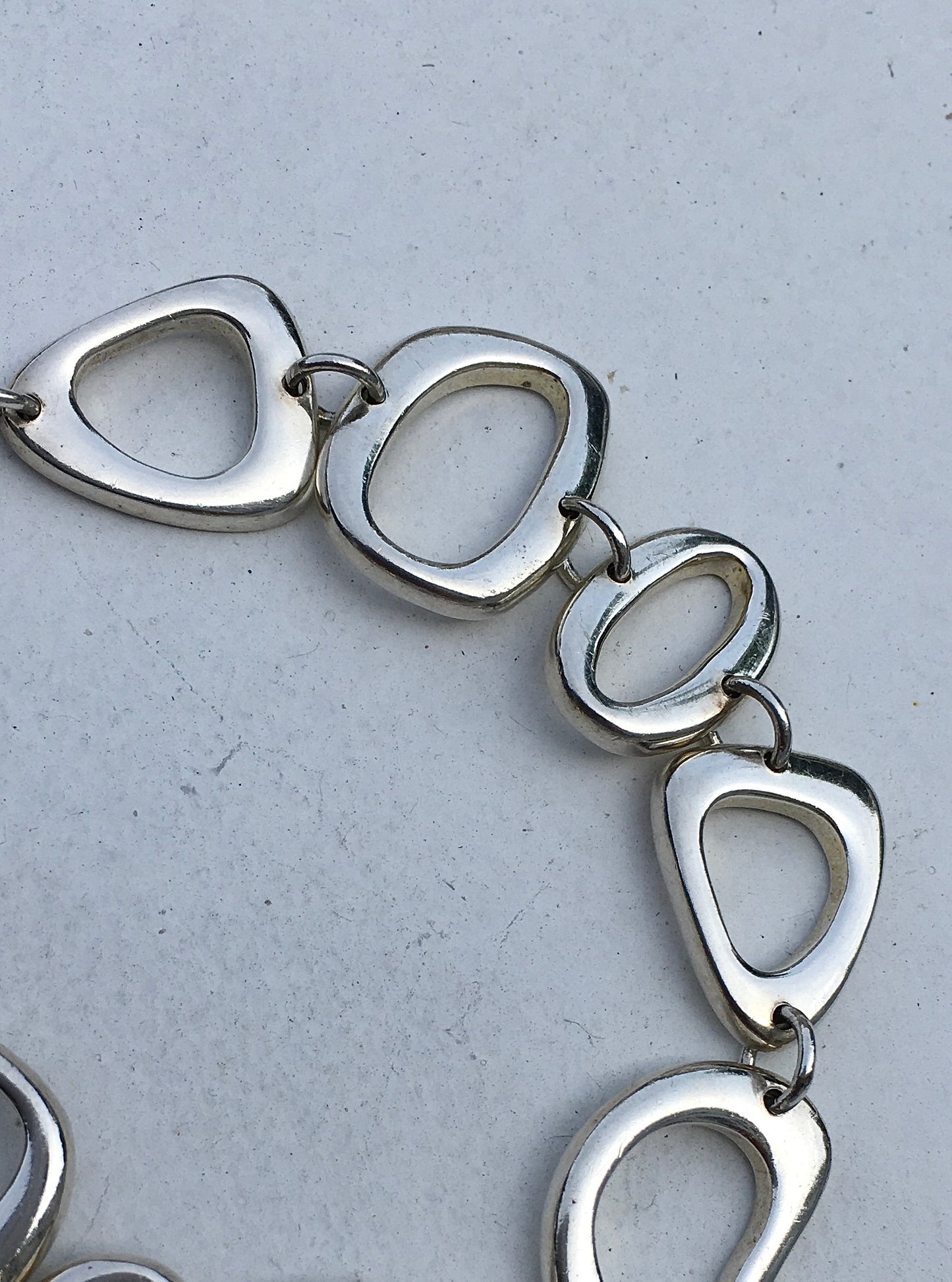 Sterling Silver Asymmetric Bracelet