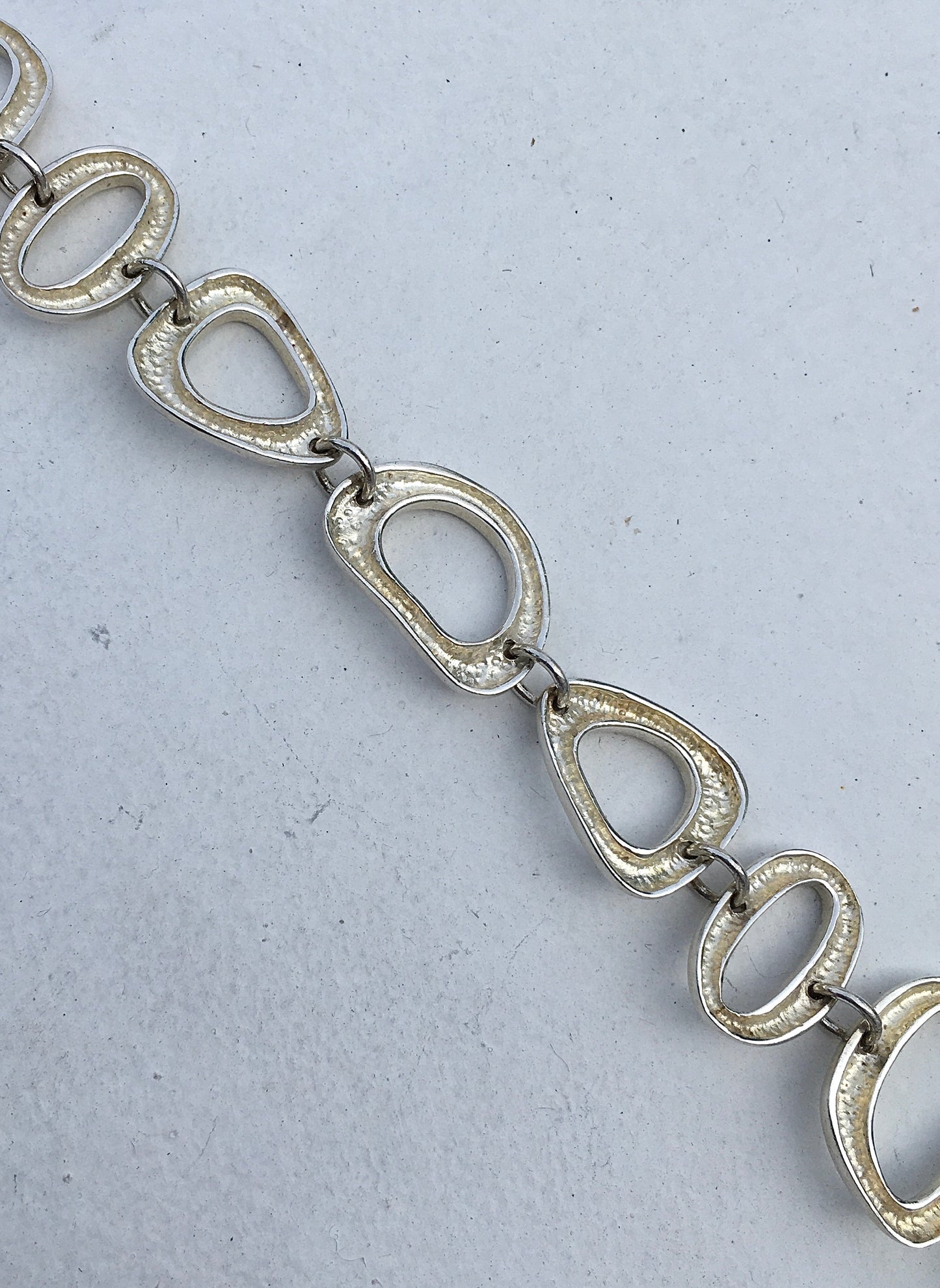 Sterling Silver Asymmetric Bracelet